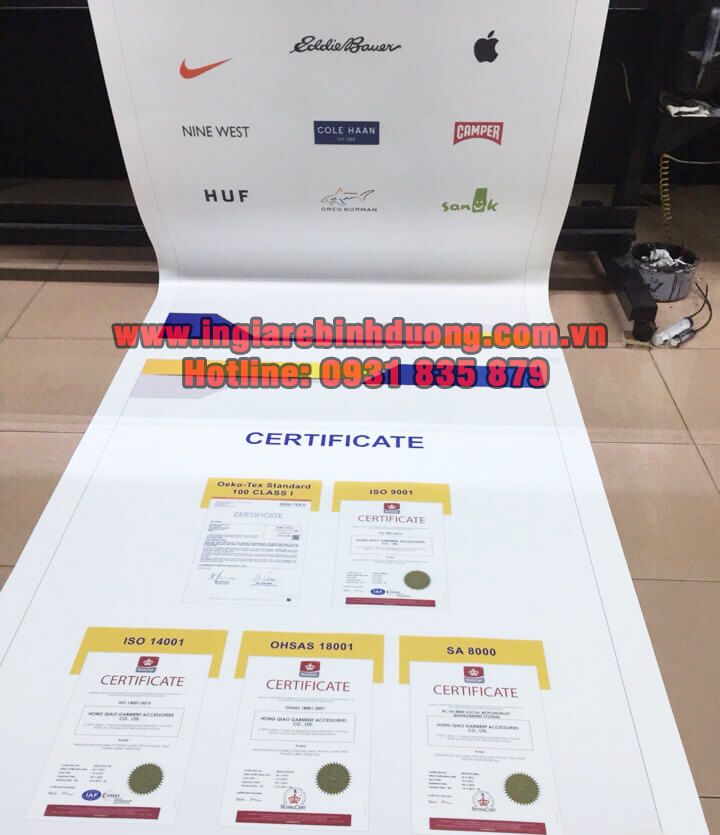 Dịch vụ in decal pp các loại tại Bình Dương giá rẻ 