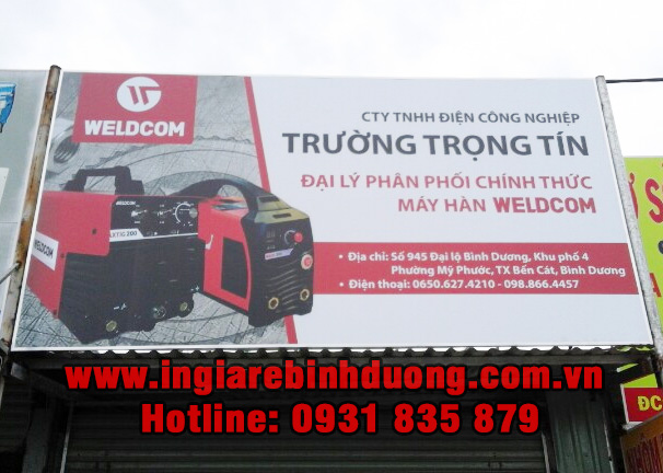 In bảng hiệu bạt hiflex Bình Dương giá rẻ uy tín nhất