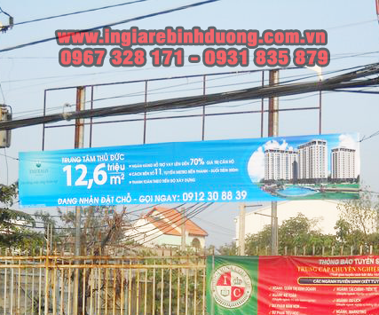 Đơn vị in băng rôn mẫu mã đẹp chất lượng giá cả phải chăng tại Bình Dương