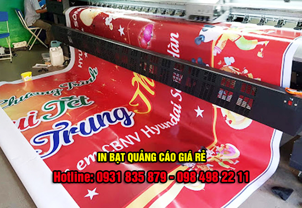 In bạt hiflex quảng cáo giá rẻ uy tín tại Bình Dương