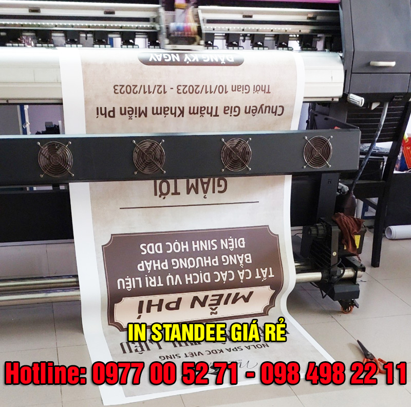 In standee Bình Dương giá rẻ