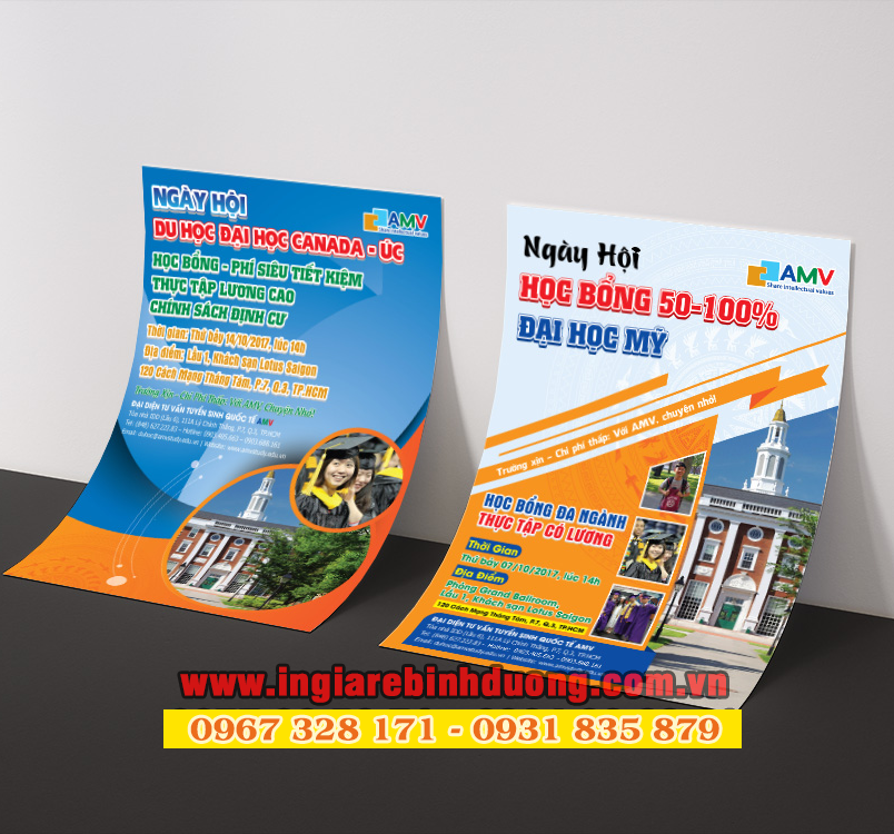 Dịch vụ in tờ rơi chuyên nghiệp giá rẻ Bình Dương - ingiarebinhduong.com.vn